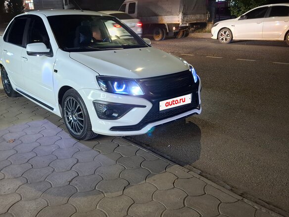 2014 Lada (ВАЗ) Granta Sport I, белый, 500000 рублей - вид 1