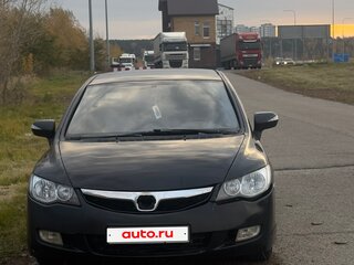 2007 Honda Civic VIII, чёрный, 379500 рублей, вид 2