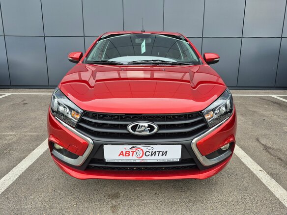 2019 Lada (ВАЗ) Vesta I, красный - вид 2