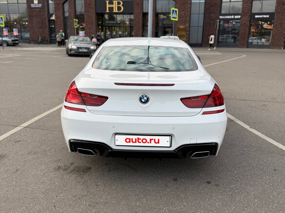 2015 BMW 6 серии 640d xDrive III (F06/F13/F12) Рестайлинг, белый, 2950000 рублей - вид 4