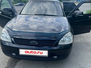 2008 Lada (ВАЗ) Priora I, чёрный, 200000 рублей, вид 2