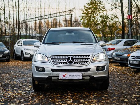 2006 Mercedes-Benz M-Класс 280 II (W164), серебристый, 1087000 рублей, вид 3