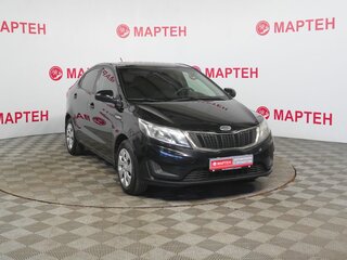 2012 Kia Rio III, чёрный, 679000 рублей, вид 3