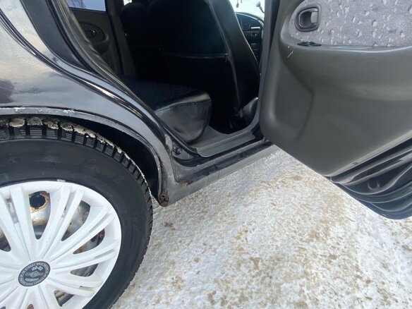 2011 Kia Spectra I Рестайлинг 2, чёрный, 250000 рублей - вид 6