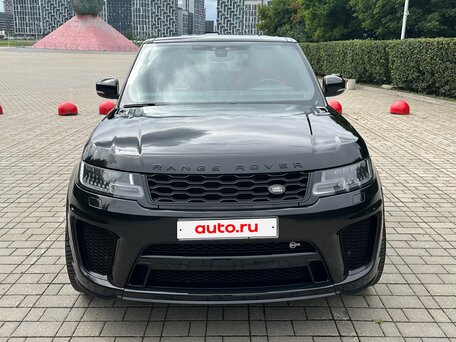 2021 Land Rover Range Rover Sport SVR II Рестайлинг, чёрный, 8100000 рублей, вид 2