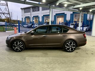 2014 Skoda Octavia III (A7), коричневый, 1399000 рублей, вид 2
