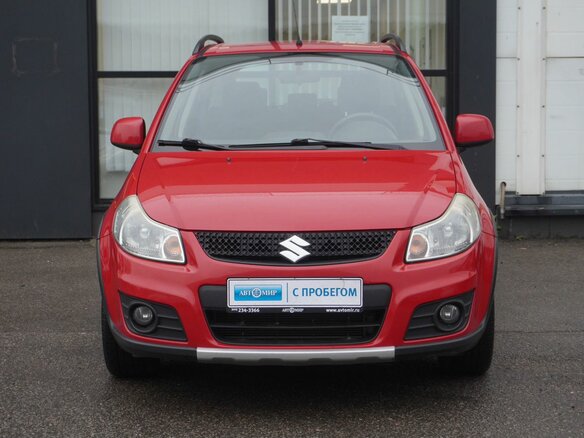 2011 Suzuki SX4 I (Classic) Рестайлинг, красный, 900000 рублей - вид 1