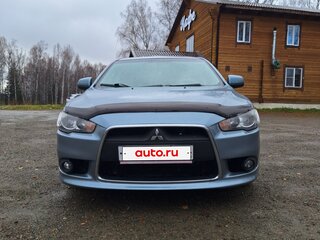2011 Mitsubishi Lancer X Рестайлинг, голубой, 970000 рублей, вид 2