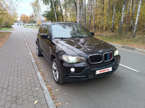 2009 BMW X5 30d II (E70), чёрный, 1730000 рублей - вид 3