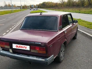 2003 Lada (ВАЗ) 2107, пурпурный, 95000 рублей, вид 1
