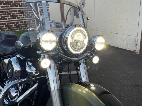 2021 Harley-Davidson Heritage, зелёный, 1598000 рублей - вид 5