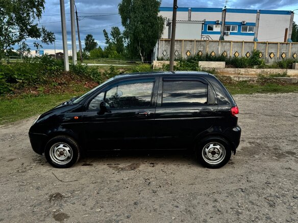 2011 Daewoo Matiz I Рестайлинг, чёрный - вид 3