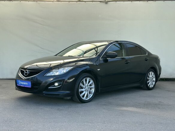 2010 Mazda 6 II (GH) Рестайлинг, чёрный, 890000 рублей