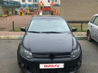 2014 Volkswagen Polo V, чёрный, 370000 рублей, вид 2