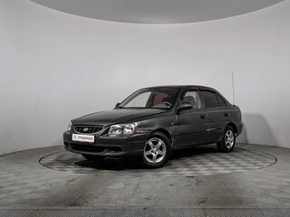 2008 Hyundai Accent ТагАЗ II, серый, 249000 рублей, вид 1