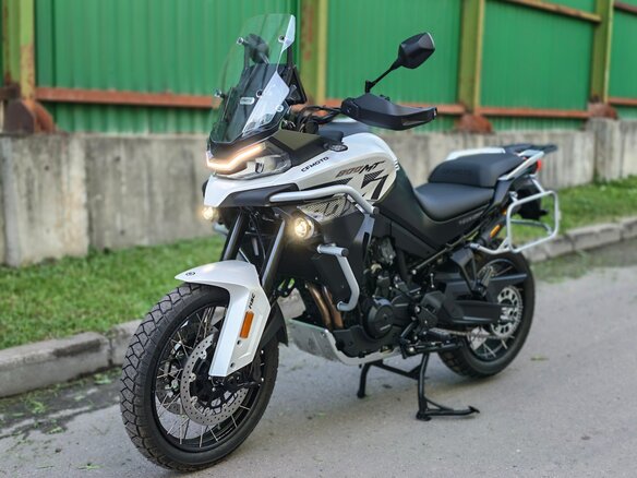2026 CFMoto 800MT Explore, белый - вид 14