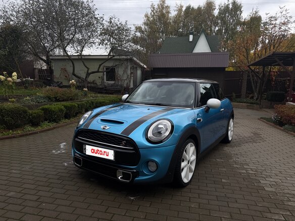 2015 Mini Hatch Cooper S III (F55/F56), голубой, 1950000 рублей