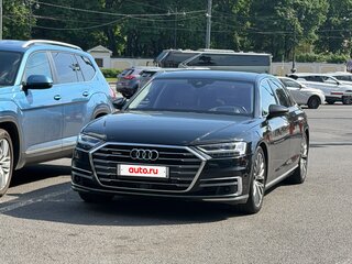 2018 Audi A8 Long 60 TFSI IV (D5), чёрный, 5500000 рублей, вид 1