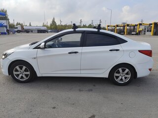 2015 Hyundai Solaris I Рестайлинг, белый, 790000 рублей, вид 5