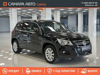 2010 Volkswagen Tiguan I, чёрный, 970000 рублей, вид 5