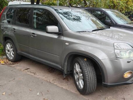 2011 Nissan X-Trail II Рестайлинг, серый, 1250000 рублей, вид 2