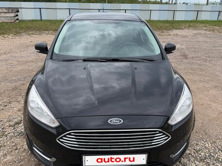 2016 Ford Focus III Рестайлинг, чёрный, 1100000 рублей, вид 1