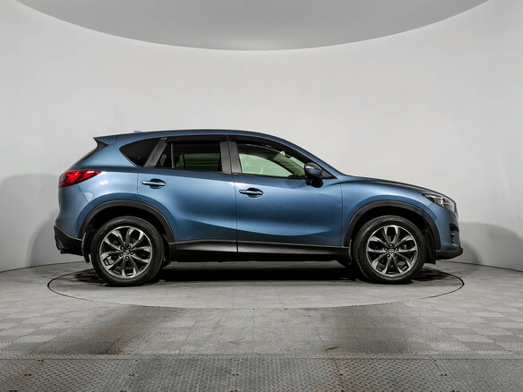 2016 Mazda CX-5 I Рестайлинг, голубой, 1860000 рублей - вид 3