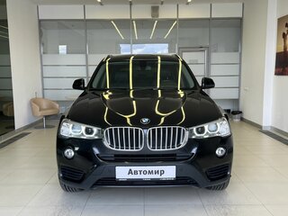 2016 BMW X3 28i xDrive II (F25) Рестайлинг, чёрный, 2099000 рублей, вид 2