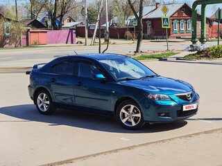 2006 Mazda 3 I (BK) Рестайлинг, синий, 432100 рублей, вид 1
