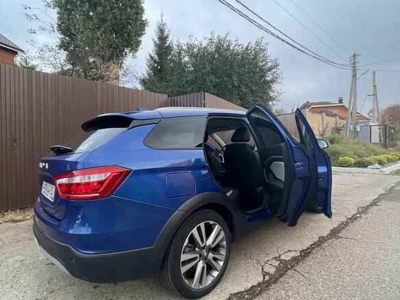 2021 Lada (ВАЗ) Vesta SW Cross I, синий, 1350000 рублей - вид 6