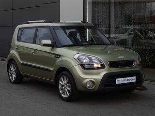 2013 Kia Soul I Рестайлинг, зелёный, 990000 рублей, вид 3