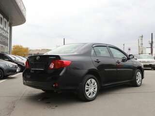 2008 Toyota Corolla AMT X (E140, E150), чёрный, 720000 рублей, вид 4