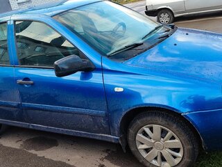 2006 Lada (ВАЗ) Kalina I, синий, 140000 рублей, вид 3