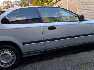 2001 Honda Civic VI Рестайлинг, серебристый, 350000 рублей, вид 2