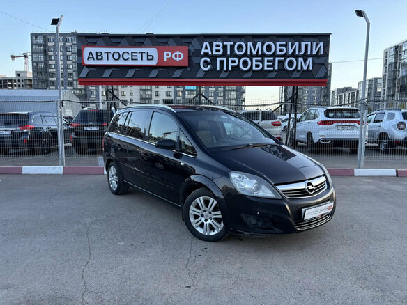 2008 Opel Zafira B Рестайлинг, чёрный
