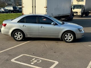 2007 Hyundai Sonata V (NF), серебристый, 525000 рублей, вид 5