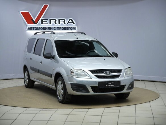 2013 Lada (ВАЗ) Largus I, серебристый, 390000 рублей - вид 2