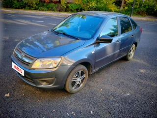 2017 Lada (ВАЗ) Granta I, серебристый, 590000 рублей, вид 1