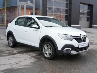 2022 Renault Logan Stepway II Рестайлинг, белый, 1280000 рублей, вид 3