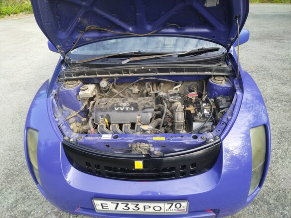 2002 Toyota WiLL Cypha, синий - вид 18