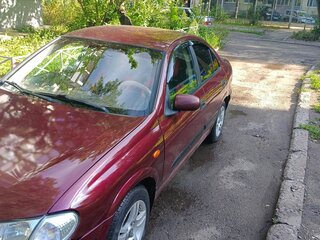 2002 Nissan Almera II (N16) Рестайлинг, красный, 220000 рублей, вид 4