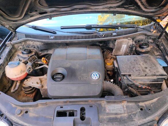 2002 Volkswagen Polo IV, чёрный, 140000 рублей - вид 7