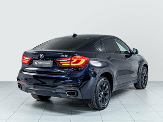 2018 BMW X6 40d II (F16), чёрный, 4168000 рублей, вид 4