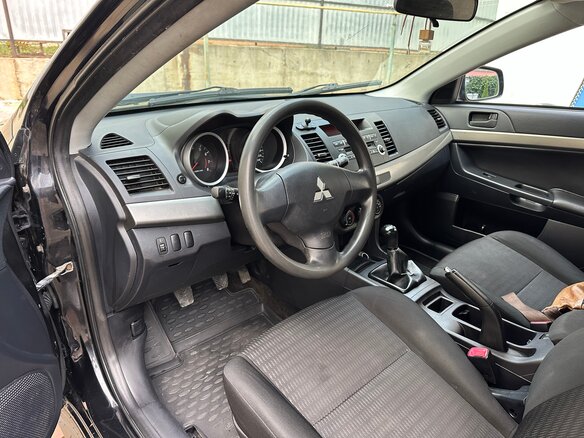 2012 Mitsubishi Lancer X Рестайлинг, чёрный, 650000 рублей - вид 6