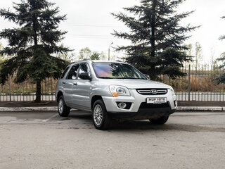 2009 Kia Sportage II Рестайлинг, серебристый, 645000 рублей, вид 1