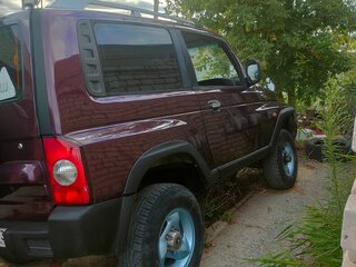 1999 SsangYong Korando II, красный, 490000 рублей, вид 2