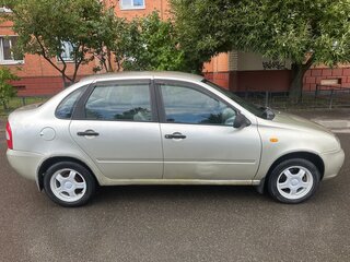 2008 Lada (ВАЗ) Kalina I, жёлтый, 160000 рублей, вид 4