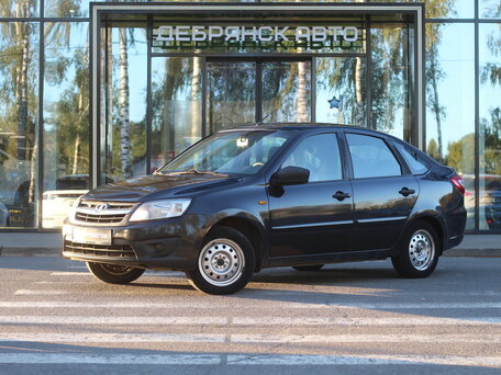 2015 Lada (ВАЗ) Granta I, чёрный, 460000 рублей, вид 1