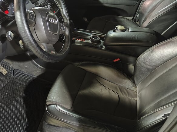 2010 Audi Q7 I (4L) Рестайлинг, чёрный, 1650000 рублей - вид 6
