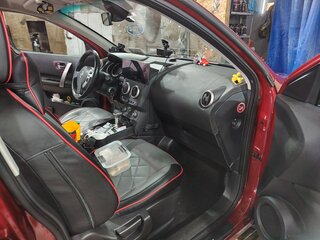 2011 Nissan Qashqai+2 I Рестайлинг, красный, 1300000 рублей, вид 5